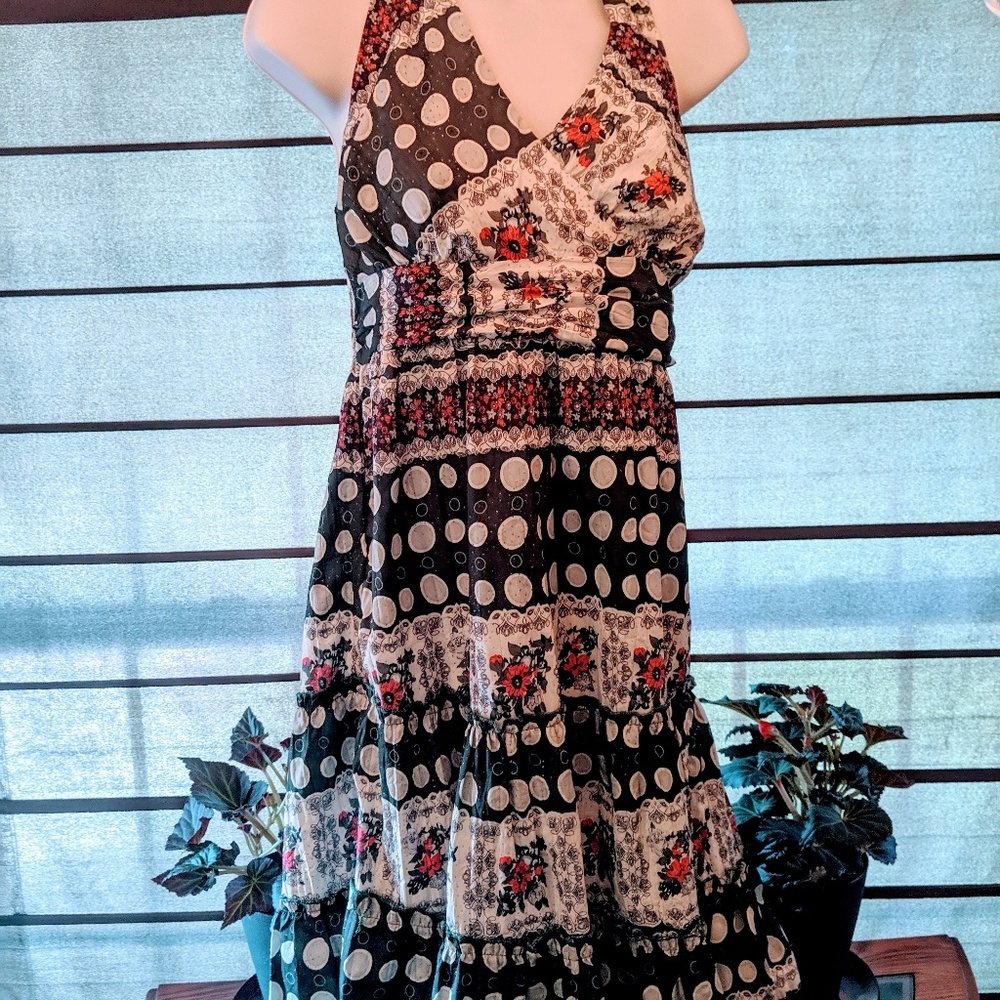Only fashion brand multicolor dress junior size L